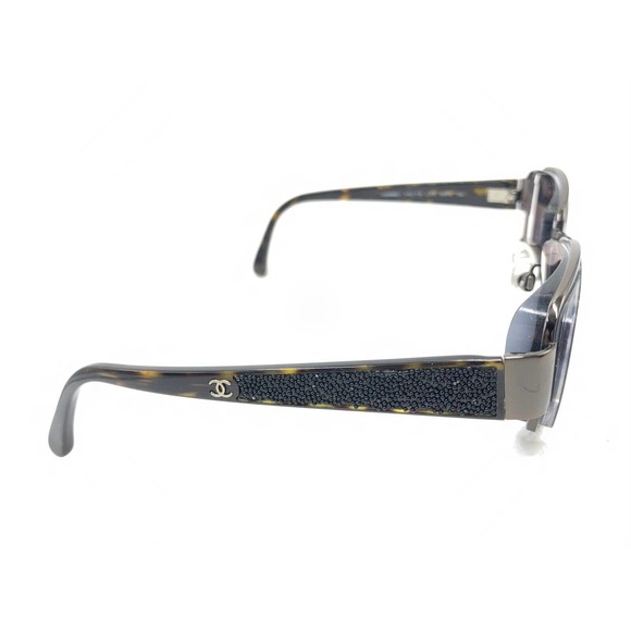 Chanel 2152-T-B c. 275 Dark Brown Rectangle Eyeglasses Frames 54-16 135 Italy - Picture 4 of 12